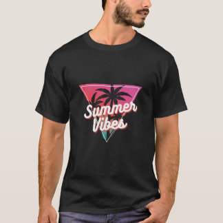 Summer Vibes Graphic T-Shirt – Trendy Tropisch