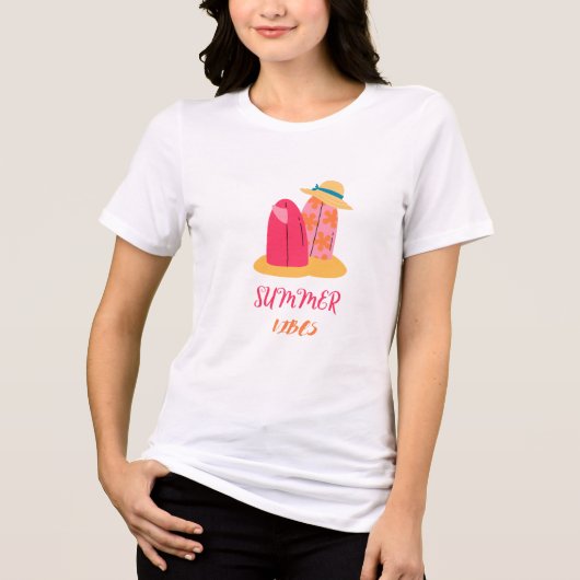 SUMMER VIBES - GRAPPIG T-SHIRT DESIGN 2025 (Voorkant)