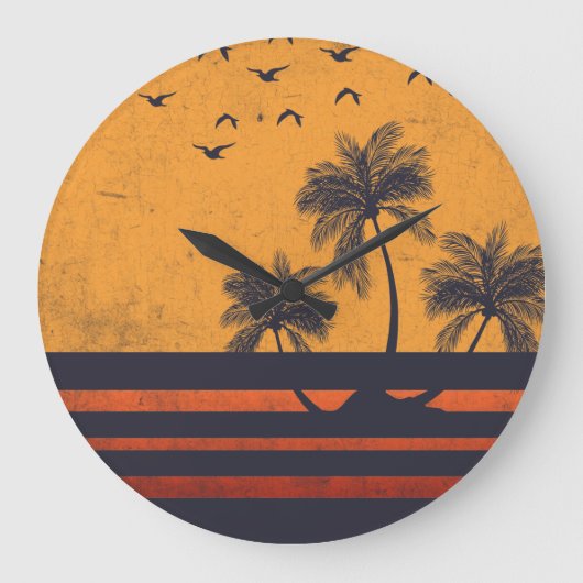 Summer Vibes Grote Klok (Voorkant)
