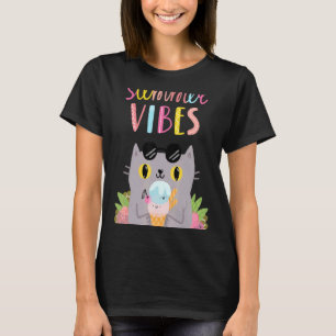 Summer Vibes Hallo Summer Vibes Beach Time T-shirt