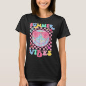 Summer Vibes Happy Face Summer Vibes kreeg mijn ge T-shirt (Voorkant)
