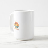 Summer Vibes - helder, tropisch en leuk ontwerp Koffiemok (Voorkant links)