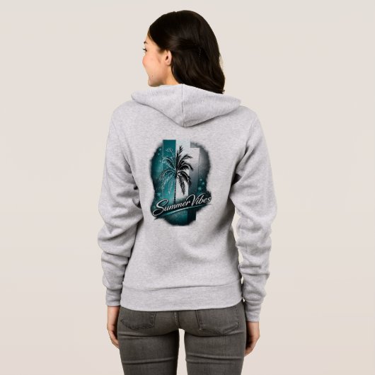 Summer Vibes Hoodie (Achterkant volledig)