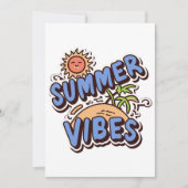 Summer Vibes Kaart (Voorkant)