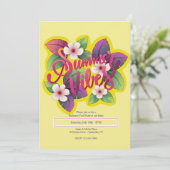 Summer Vibes Kaart (Staand voorkant)