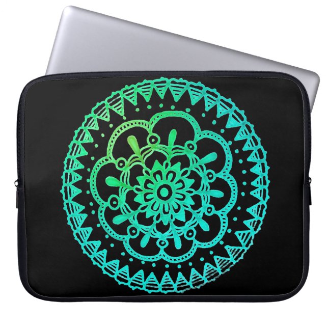 Summer Vibes Laptop Sleeve by Megaflora (Voorkant)