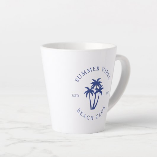 Summer Vibes Latte Mok (Rechterhoek)