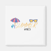 Summer Vibes Magneet (Voorkant)