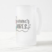 Summer Vibes Matglas Bierpul (Voorkant rechts)