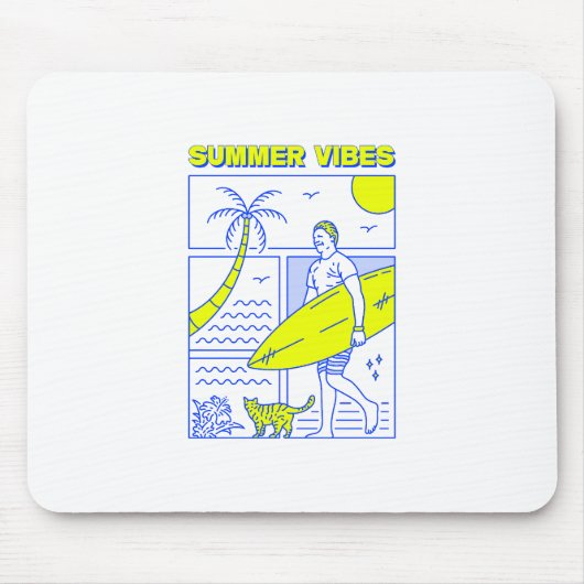 Summer Vibes Muismat (Voorkant)