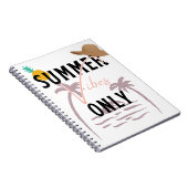Summer Vibes only Beach Notitieboek (Rechterzijde)