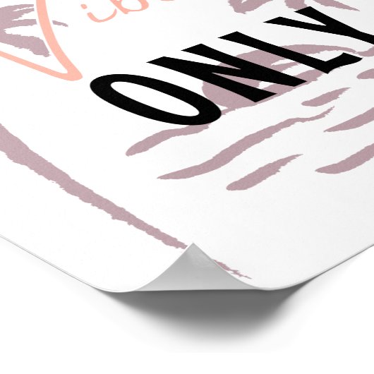 Summer Vibes only Beach Poster (Hoek)