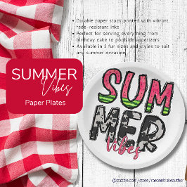 Summer Vibes Paper Bord