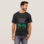 Summer Vibes Paradise T-shirt (Voorkant volledig)