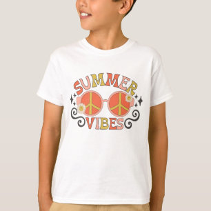 Summer Vibes Peace - zonnebril T-shirt