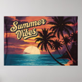 Summer Vibes Poster (Voorkant)