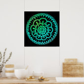 Summer Vibes Poster door Megaflora (Keuken)