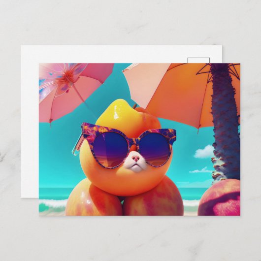 Summer Vibes, Postkruising Briefkaart (Voorkant / Achterkant)