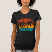 Summer Vibes Retro Beach T-shirt (Voorkant)