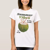 Summer Vibes Retro T-shirt (Voorkant)
