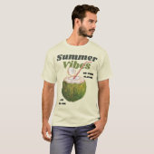 Summer Vibes Retro T-shirt (Voorkant volledig)