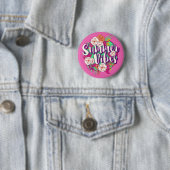 Summer Vibes Ronde Button 5,7 Cm (In situ)