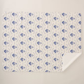 Summer Vibes Sherpa Deken (Voorkant (horizontaal))