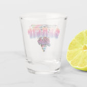 Summer Vibes Shot Glas (Achterkant)