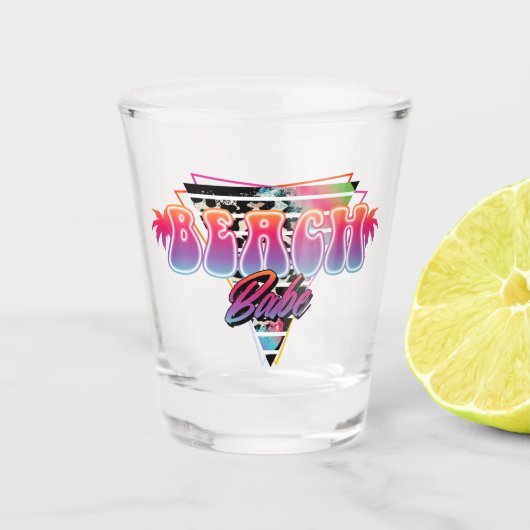 Summer Vibes Shot Glas (Voorkant)