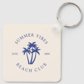 Summer Vibes Sleutelhanger (Achterkant)