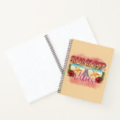 Summer Vibes | Starvissen | Kuststrand Notitieboek (Binnen)