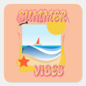 Summer Vibes Sticker (Voorkant)