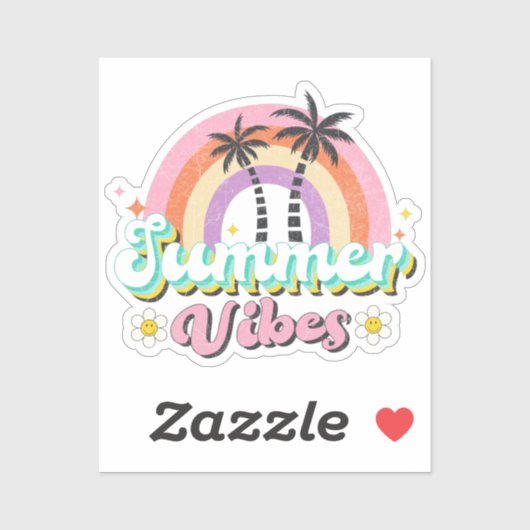 Summer Vibes Sticker (Vel)