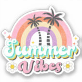 Summer Vibes Sticker (Voorkant)