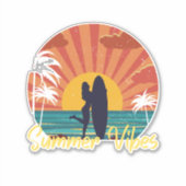 Summer Vibes Sticker (Voorkant)