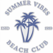 Summer Vibes Sticker (Voorkant)