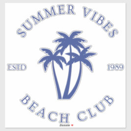 Summer Vibes Sticker