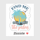 Summer Vibes Sticker (Vel)