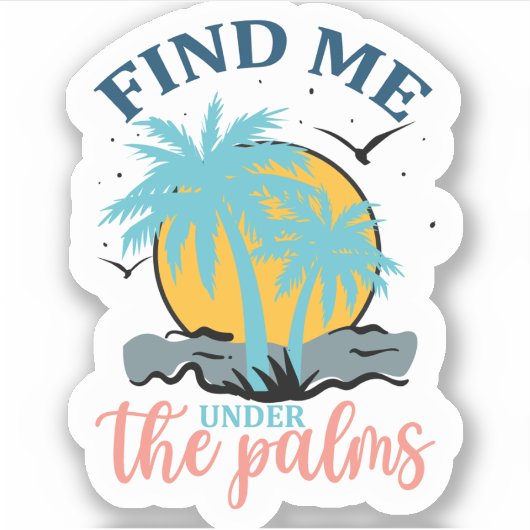 Summer Vibes Sticker (Voorkant)