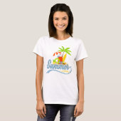 Summer Vibes - Strand Vrouwen T-shirt (Voorkant volledig)