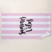 Summer Vibes Strandlaken (Voorkant)