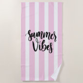 Summer Vibes Strandlaken (Voorkant)