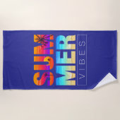 Summer Vibes Strandlaken (Voorkant)