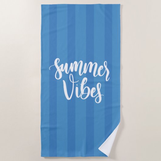 Summer Vibes Strandlaken (Voorkant)