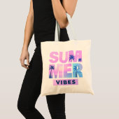 Summer Vibes Summer Canvas tas (Voorkant (product))