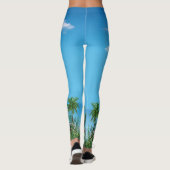 Summer Vibes | Summer Vibes | Summer Greenery Leggings (Achterkant)