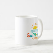 Summer Vibes Sun And Sea Koffiemok (Voorkant rechts)