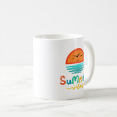 Summer Vibes Sun And Sea Koffiemok (Voorkant rechts)