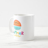 Summer Vibes Sun And Sea Koffiemok (Voorkant links)