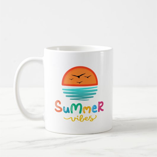 Summer Vibes Sun And Sea Koffiemok (Links)